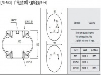 JW1-5050/对应FS200-10工业设备橡胶空气弹簧/气囊/空气垫/缓冲减振垫/Air spring/1B200-10/W01-358-7460/W01-358-7459/W01-358-7465/W01-358-7458/W01-358-7469/W01-358-7115/W01-358-0