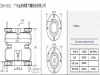 JW2-6201橡胶空气弹簧/空气弹簧/气囊/气包/气垫/Air spring/2B6X2F/2B6201