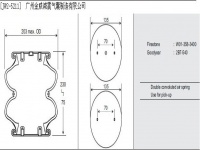 JW2-5211空气弹簧/气囊减振/Air spring shock absorbers