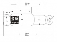 JW-BFBCJSS减震器/减振/避震器/液压减震器/筒式减震器/阻尼器/shock absorbers