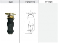 减震气囊 / 空气弹簧 / Air spring / JW1C3222 欧曼新款 Truck Air Suspension Air Spring Air Bag Shock Absorber