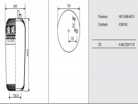 JW6024橡胶空气弹簧/气囊/Air spring shock absorbers/4390NP01/A9423200121