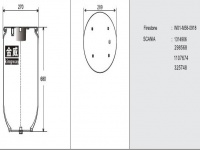 JW0918橡胶空气弹簧/气囊/Air spring shock absorbers/W01-M58-0918/1314906/298568/1107674/325748