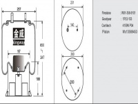 空气弹簧1R12116 1R12-116 1R12135 1R12-135 1R12717 1R12-717 91019P315 90557082 90557043 90557009 90557008 1003589101C W013589101 W01-358-9101 1T15M9 1R12103 1R12-103 1R12076 1R12-076 1392754 3130490 TRL250