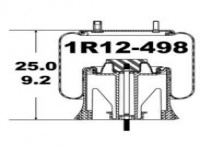 JW9922橡胶空气弹簧气囊Air spring W01-358-9922 1R12-498 W013589922 566207237 566-20-7-237 566243097 566-24-3-097 1R12498 910-175P428
