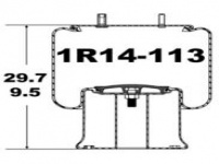 橡胶空气弹簧气囊波纹管Air spring corrugated pipe 566283030 1R14-113 11105-22S750 W01-358-5505 566-28-3-030 566-20-7-181 566207181 1R14113 W013585505