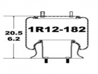 沃尔沃空气弹簧减振器气囊 Volvo air spring airbag shock absorber 1R12182 1R12-182 1T15M6 1672401C1 57009219 3522233203 W013589219 W01-358-9219 350033209 350033204 350033203 350033201 39219KPP 1681739C1 91016P408