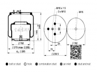 889MK2 W01-M58-8679 1DF17B-3 1R11-843 566-22-3-551 566223551 1279141 1698434 1529835 1279141 1T15LLR5 1T15LLR-5 DAF truck air spring airbag 达夫卡车空气弹簧气囊