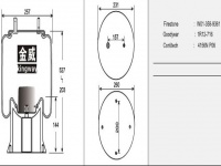 挂车空气弹簧气囊Trailer air spring air bag W01-M58-7348 W01-M58-7295 1865757 1327144 1123386 4156NP07 4156NP15 130382 21215761 W01-358-9361 1R12-719 V1DK23K-28 134142 1T15M-6 566-24-3-502 566243502 54156AP07