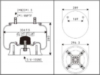 陕汽德龙X3000空气弹簧气囊总成 Shaanxi Automobile Delong X3000 air spring airbag shock absorber W01-M58-8460 W01-358-8460 1V8460 皮囊号OV19ZK5.7 皮囊号1T19J-6 ET19J-6 中桥前气囊 DZ95259440308