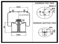 Air Spring Truck 卡车空气弹簧气囊9518117000 0542940030 0542941250 0542941241 0542942570 0542943200 0542940641 0542940591 0542940521 0542940361 0542940340 0542940301 0542940281 0542940101 0542940091 0442942030