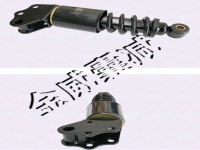 Truck cab shock absorber 陕汽X3000重卡车驾驶室后弹簧减振器 陕汽后减震器 DZ15221440540 后悬减振器（H）