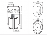 RENAULT TRUCKS Air Spring 雷诺卡车空气弹簧气囊总成 1V8787 4912NP13 W01-M58-5520 1DK28F-6 5010557355 V1DK28F8 135912 21978504 21978494 25372795 20726768 5.010.600.328 5010600328