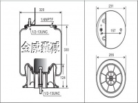 truck air spring airbag 卡车空气弹簧气囊 OV15M-8 1V8644 2918010-TF850 W01-455-5487 352-9375 1R12-404 1R12-488 364SQ27 57QL414M 8451 9375 AS9375 CS112404 50899-2 50899-1 E-FS9375 50899-1 3645Q27